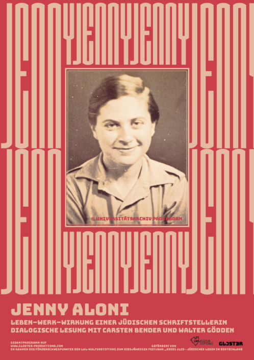 01.07.2021 Gloster Jenny Aloni Leben Werk Wirkung einer